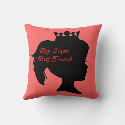 プリンセスビッグシスター最高のフレンド クッション (裏面)