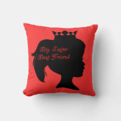 プリンセスビッグシスター最高のフレンド クッション (正面)
