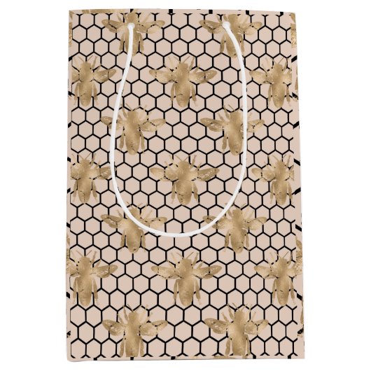 プリンセスビーシリーズデザイン2 ミディアムペーパーバッグ (正面)