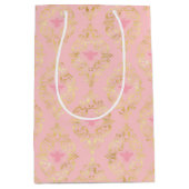 プリンセスビーシリーズデザイン#5 ミディアムペーパーバッグ (正面)