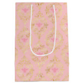 プリンセスビーシリーズデザイン#5 ミディアムペーパーバッグ (裏面)