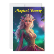 プリンセスピクシー妖精カラフルマゼンタグローかわいらし