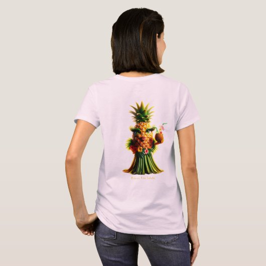 プリンセスピナコラダ – Pineapple Empire Tシャツ (裏面フル)