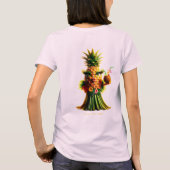 プリンセスピナコラダ – Pineapple Empire Tシャツ (裏面)