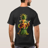 プリンセスピナコラダ – Pineapple Empire Tシャツ (裏面)