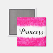 プリンセスピンクフラフ マグネット (正面/裏面)