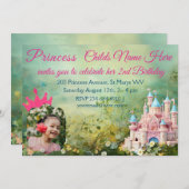 プリンセスピンク誕生日キャッスルフローラ童話 (正面/裏面)