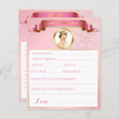 プリンセスピンク金ゴールドアドバイス予測ゲーム (正面/裏面)