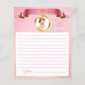 プリンセスピンク金ゴールドアドバイス予測ゲーム (裏面)