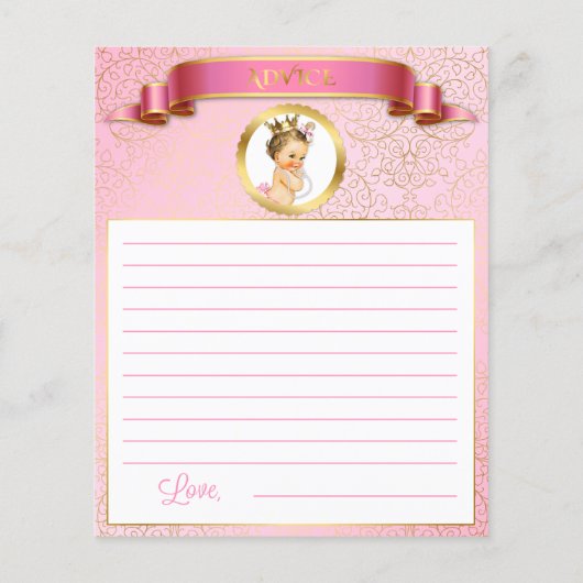 プリンセスピンク金ゴールドアドバイス予測ゲーム (裏面)