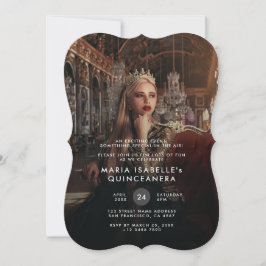 プリンセスフォトキンセアニラマスカレード誕生日 招待状