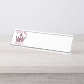 プリンセスフォーエバー デスクネームプレート (正面)