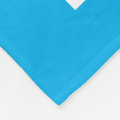 プリンセスフリースブランケット。パーソナライズされた名前 フリースブランケット (角)