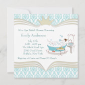 プリンセスブライドスパブライダルシャワー 招待状 (裏面)