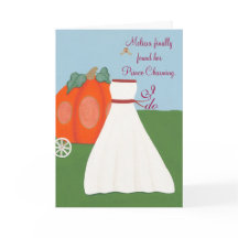 プリンセスブライドブライダルシャワー招待状カード