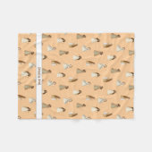 プリンセスブランケット（名前） フリースブランケット (正面(横))