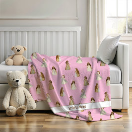 プリンセスブランケット（名前） フリースブランケット