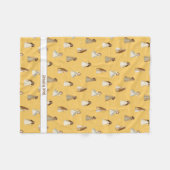 プリンセスブランケット(名前) フリースブランケット (正面(横))