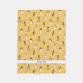 プリンセスブランケット(名前) フリースブランケット (正面)