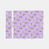 プリンセスブランケット（名前） フリースブランケット (正面(横))