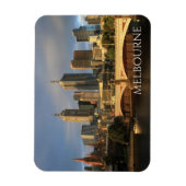 プリンセスブリッジ、ヤラリバー、メルボルンスカイライン マグネット (縦)