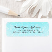 プリンセスブルーエレガントストーリーブックウイル結婚ズ ラベル (インサイチュ)