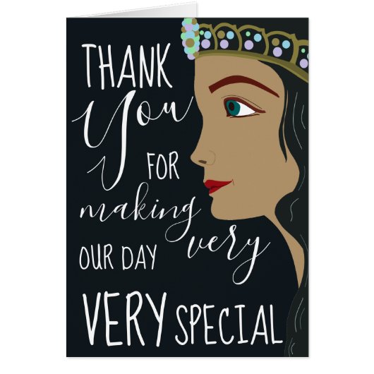 プリンセスブルーベビーシャワーありがとう (正面)