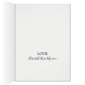 プリンセスブルーベビーシャワーありがとう (内側 (右))