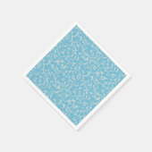 プリンセスブルー王室のストーリーブックフェアリーテールシック スタンダードカクテルナプキン (角)