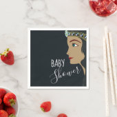 プリンセスブルー ベビーシャワー スタンダードカクテルナプキン (インサイチュ)