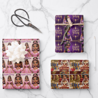 プリンセスプリムラッピング紙シート(スタイル2) ラッピングペーパーシート