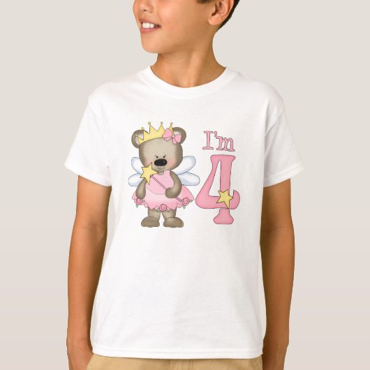 プリンセスベア4th誕生日 tシャツ (正面)