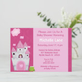 プリンセスベイビーシャワーの招待状 招待状 (スタンド正面)