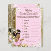 プリンセスベビーシャワーゲーム (正面/裏面)