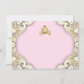 プリンセスベビーシャワーサンキューカード サンキューカード (裏面)