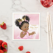 プリンセスベビーシャワー紙ナプキンス スタンダードカクテルナプキン (インサイチュ)