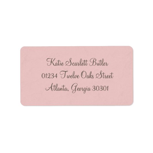 プリンセスベビーシャワー ラベル (正面)