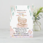 プリンセスベビーシャワー 招待状 (スタンド正面)