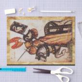 プリンセスペンテシレイアとしての中世の騎士ヘラルド 薄葉紙 (クラフト)