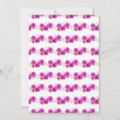 プリンセスホットピンクドレス甘い16ありがとう サンキューカード (裏面)