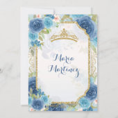 プリンセスホワイトローゼズメキシカンミンス招待状 招待状 (裏面)