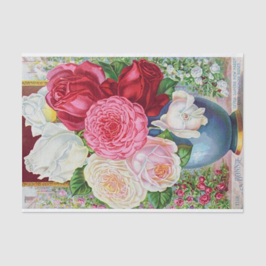 プリンセスボニーアンドハーディバラアンティークプリント 薄葉紙 (正面)