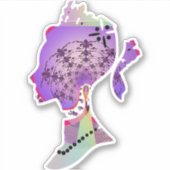 プリンセスポニテール シール (正面)