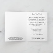 プリンセスポートレート「Ms Diva」ハッピーバースデーカード カード (内部)