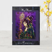 プリンセスママ カード (黄色い花)