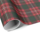 プリンセスマーガレットバラスコテモダンィッシュタータンチェック ラッピングペーパー (ロールコーナー)