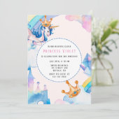 プリンセスユニコーン城00th誕生日パーティー 招待状 (スタンド正面)