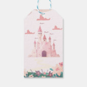 プリンセスライディングユニコーンビーフギフトラベル ギフトタグ (裏面)