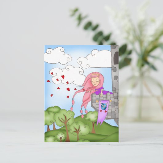 プリンセスラブ – はがき (スタンド正面)