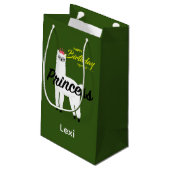 プリンセスラマデザイン-抱き枕 – 小 スモールペーパーバッグ (裏面アングル)